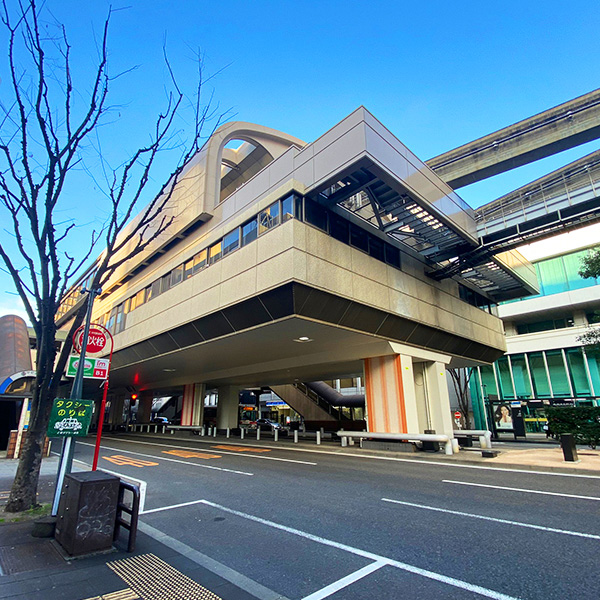 モノレール　平和通駅